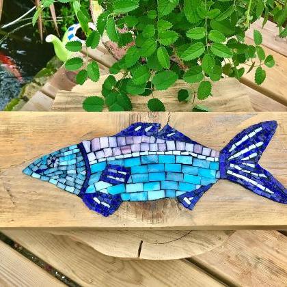 Billy Blue Fish Wall Art
