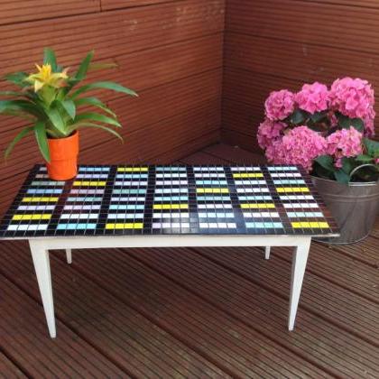 Barcode -Vintage 50's coffee table ..